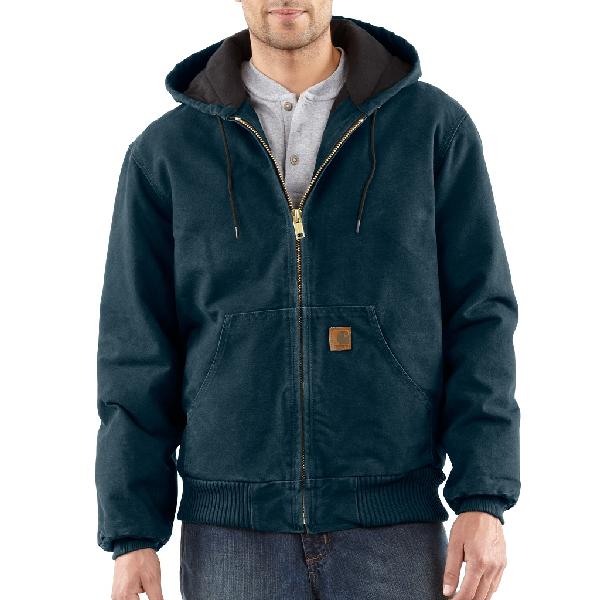 J130 - MEN'S SANDSTONE ACTIVE JAC/QUILTED FLANNEL LINED